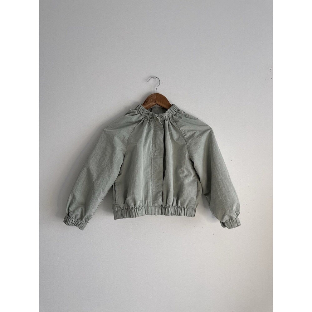 ✿ Zara Kids Lightweight Jacket Gray Size 8-9 Years 130cm Elastic Waist Cozy